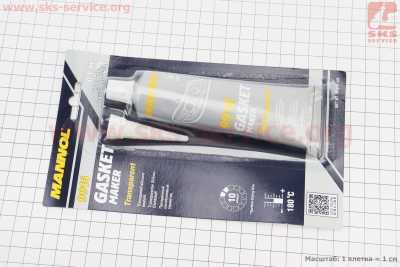 Герметик силиконовый высокотемпературный ПРОЗРАЧНЫЙ Silicone Gasket transparent 85g