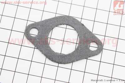 Прокладка глушителя Suzuki AD50/LETS (серый асбест) 23mm