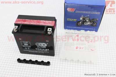 Аккумулятор 12Ah UTX14-BS кислотный (L150*W87*H145mm)