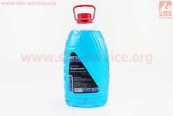 Жидкость  для чистки стекол -25°С (в бачок омывателя) Море СИНИЙ, 4L