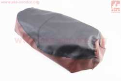 Чехол сиденья (эластичный, прочный материал) черный/коричневый