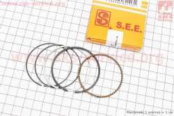 Кольца поршневые 110cc 52,4мм +0,50 желтая коробка