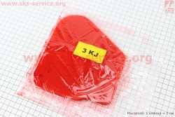 Фильтр-элемент воздушный (поролон) Yamaha JOG 3KJ с пропиткой, красный