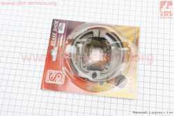 Тормозные колодки барабан Suzuki AD50, D=90mm, тип 2