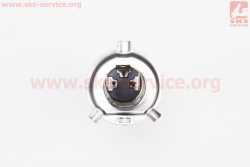 Лампа фары галоген H4 P43T 12V 35/35W желтая