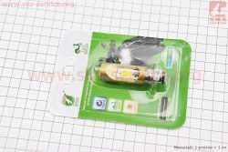 Лампа фары диодная P15D-25-1 - LED-2 (желтая)