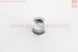 Лампа фары диодная BA20D - LED-3+1 линза с синей подсветкой