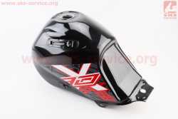 X-Road Light 200-250 Бак топливный, ЧЕРНЫЙ с красным рисунком