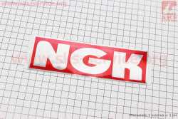 Наклейка NGK (17,5х5,5см)